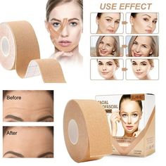 Facial Myofascial Lift Tape Wrinkle Patches,Face Eye Neck Lift Tape, Anti-Wrinkle Patches Anti- Stickers Neck Lift Tape For Firming And Tightening Skin Features: Facial Myofascial Lift TapeOur Face Lift Tapes Combat The Effects Of Face Lifts And Wrinkles. Specifically designed for sensitive skin on face and neck..The product package includes 1 Rolls of 2.5CM*5m0.98 Inch*196.8 Inch) Facial Myofascial Lift Tape. Multifunctional Anti-WrinkleSolve all kinds of facial wrinkles problems: such as forehead lines, frown lines, lower eyelid lines, eye lines, nasolabial , mouth lines, puffiness, etc.This face lift tape can Lift the face with rejuvenating results. How to useEasy to use, 2 hours every night,just a few minutes, super easy to face, stick in the designated position according to the instru Walmart Beauty, Wrinkle Patches, Forehead Lines, Face Lift Tape, V Line Face, Tape Face, Frown Lines, Instant Face Lift