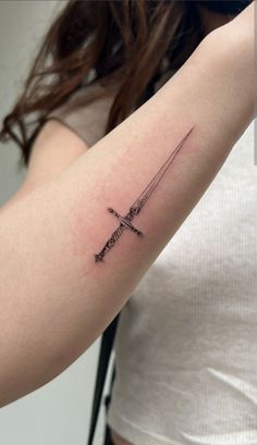 Bookish Tattoos, Dagger Tattoo, Wrist Tattoos For Women, Back Tattoo Women, Dainty Tattoos, Dream Tattoos, Elegant Tattoos, Little Tattoos, Simplistic Tattoos