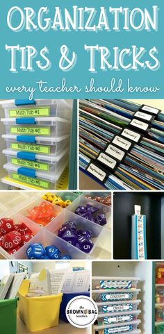 organizing tips and tricks every teacher should know