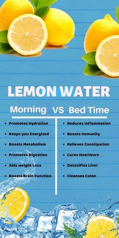 Gut Cleanse, Detoxifying Liver, Lemon Water In The Morning, Air Lemon, Lemon Water Benefits, Cleanse Diet, Water Benefits, Bed Time, Natural Health Remedies