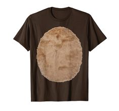 a brown t - shirt with an image of a cat's head