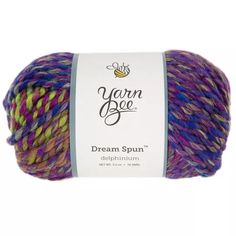 yarn bee dream sprint yarn in multicolors, on a white background