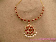 Pagadalu Necklace, Havala Jewellery, Murali Krishna, Pearls Chains, Antique Necklace Gold, Fashion Jewelry Necklaces Gold, Coral Jewellery, Kids Gold Jewelry, Coral Jewelry Set