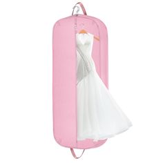 PRICES MAY VARY. 60*24*5 Inch 60" Length:60 inch hanging garment bag is long enough for dresses, wedding gowns, long coats, suits, jackets, great for traveling to special occasions or seasonal storage. 5" Gusseted: Heavy duty garment bag has 5" gusset, allows you to hold 6 formal dresses or 3 thick long fur coats in large garment bag, without crowding and causing wrinkles. Big Exterior Pocket:: The 22.75*15 inch exterior zipper pocket can stow your other items: shoes, ties, toiletry bag, laptop, Seasonal Storage, Bag For Wedding, Long Fur Coat, Garment Cover, Dress Bag, Wedding Travel, Long Coats, Wardrobe Closet, Garment Bag