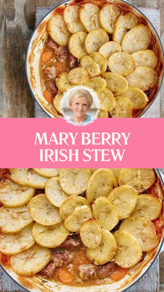 Mary Berry Irish Stew Lamb Stock, British Food Traditional, Irish Stew Recipe, Chef Dishes, Famous Chef, Thyme Chicken, Food Traditional