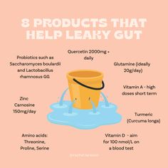 These are some of my favourite ways to support gut healing for leaky gut. Leaky gut is when you gut wall is too porous and there isn't the strong selective barrier that it should be. There are many causes of leaky gut including stress, microbial imbalance and certain foods/dietary choices, so it's important to address this too as part of (you guessed it) HOLISTIC HEALING! Here's to a nourished gut Rachel Healing A Leaky Gut, How To Heal Leaky Gut, Foggy Brain, Small Intestine Bacterial Overgrowth, Holistic Approach To Health