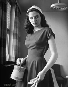 Nina Leen, Teenage Fashion Trending, Retro Mode, Vestidos Vintage, Basic Dress, Moda Vintage