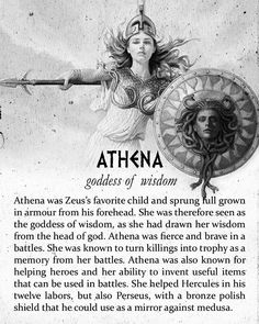 an article from the book, athana goddess of warion by elizabeth zeiss