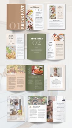 the brochure is open and ready to be used as an advertisement for a restaurant