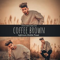 coffee brown lightroom mobile preset