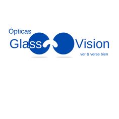 the logo for opticas glass vision