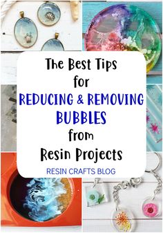 the best tips for reusing and removing bubbles from resin projects with resin crafts blog