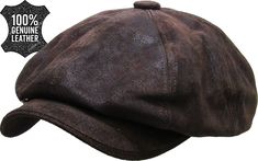 Leather Ivy Cap, Mens Newsboy Hat, Ivy Hat, Cabbie Hat, Ivy Cap, Golf Hats, Leather Hats, News Boy Hat, Newsboy Cap