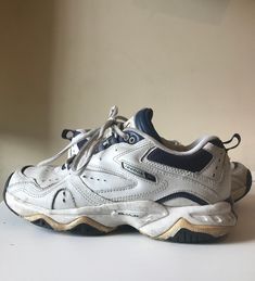 Very rare 2000s reebok dmx sneakers Vintage dad shoe vibes  Light use, great condition Small scuff on soles  Cleaned and sanitised before postage Unisex Size 7/12 eu 38 If you have any more questions please don't hesitate to message me! From my wardrobe to yours,  Mim . Pearl plastic spit Porto, Early 2000s Sneakers, Y2k Trainers, 2000s Sneakers, Vintage Nike Sneakers, Y2k Sneakers, 2000s Shoes, 2000 Vibes, 90s Shoes