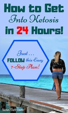 How to Get Into Ketosis in 24 Hours: Just follow this easy 7-step plan! Healthy 2024, Low Card, Ketosis Fast, Ketosis Diet, Ketogenic Diet Plan, Week Diet, Makanan Diet, Low Carbs, Diet Vegetarian