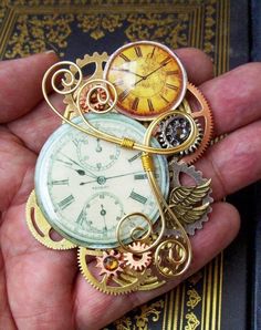 Engranajes Diy Steampunk, Old Watch