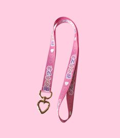 This lanyards features a cute gold heart clip  Printed repeat pattern  20 mm X 920 mm Cute Lanyards, Heart Of Gold, Badge Holders Lanyard, Lanyard, Repeating Patterns, Japan, Band, Etsy Uk, Gold