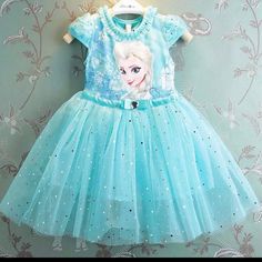 New High Quality Kids Princess Elsa Anna Dress For Baby Girls Costume Children Dresses Princess Dress For Baby Girl, Children Halloween Party, Princess Party Costume, Party Cooler, Princess Elsa Dress, Queen Cosplay, Cape Outfit, Frozen Elsa Dress, Frozen Dress