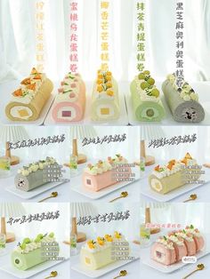 there are many different types of sushi rolls