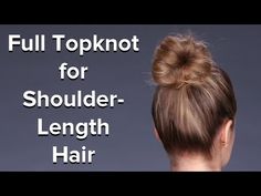 Bun For Medium Length Hair, Quick Bun Hairstyles, How To Bun, Hair Knot Tutorial, Running Late Hairstyles, Side Bun Hairstyles, Hair Donut, Easy Updo Hairstyles