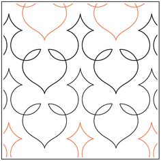 an image of a quilt pattern with hearts on it