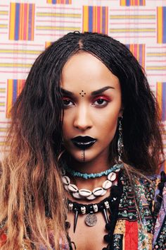 Makeup Ideas For Halloween, Voodoo Priestess, Witch Hair, Amazing Halloween Makeup