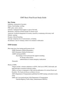 an ext basic exam study guide is shown in this document, with the following instructions