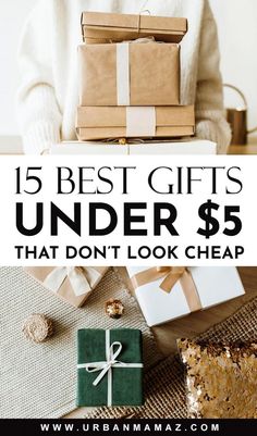 gifts under $ 5 that don't look cheap