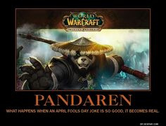 the world of warcraft wallpaper with an image of a monkey wearing a hat and holding