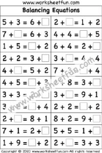 the worksheet for addition and subtractions to help students learn how to use