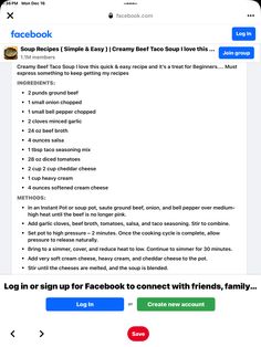 an iphone screen showing the facebook menu and how to use it in order to get paid