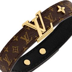 LOUIS VUITTON® - Lv Iconic Bracelet - Monogram Lv Bracelet Louis Vuitton, Louis Vuitton Jewelry Bracelet, Louis Vuitton Jewerly, Louis Vuitton Bangle Bracelet, Lv Iconic Bracelet, Louis Vuitton Bracelet, Classic Monogram, Bracelet Leather, Louis Vuitton Official