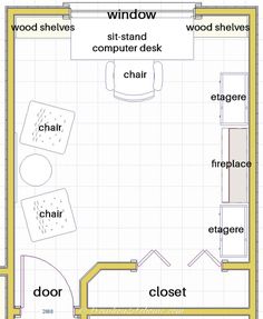 the floor plan for a small bathroom with an overhead shower, sink and bathtub