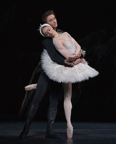 Royal Ballet Principals Vadim Muntagirov and Marianela Núñez in Swan Lake - Photos by Dancer's Diary Vadim Muntagirov, Marianela Nunez, Lake Photos, Royal Ballet, Swan Lake, Swans