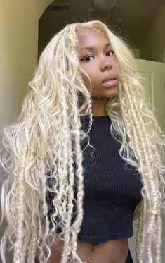 Faux Loc, Faux Locs Hairstyles, Cute Box Braids Hairstyles, Protective Hairstyles Braids, Pretty Braided Hairstyles, Braided Hairstyles For Black Women, Locs Hairstyles, Box Braids Hairstyles, Hair Inspo Color