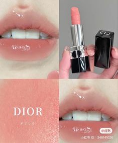 Makeup Finds, 70s Makeup, Dior Lip, Dior Lip Glow, Dior Lipstick, Shine Lipstick, Makeup Shades, Old Makeup, Lipstick Stain