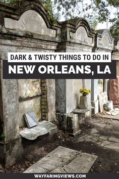 Dark & Twisty things to do in New Orleans New Orleans Halloween, New Orleans Cemeteries, New Orleans Christmas, Road Trip Places, Visit New Orleans