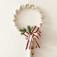 Enjoy Textiles classes with Made By Me Workshop Macrame Christmas Wreath, Christmas Wreath Making, Macrame Wreath, Trendy Christmas Outfits, Macrame Christmas, St Peters, Festive Wreath, Diy Outdoor Decor, Instagram Gift