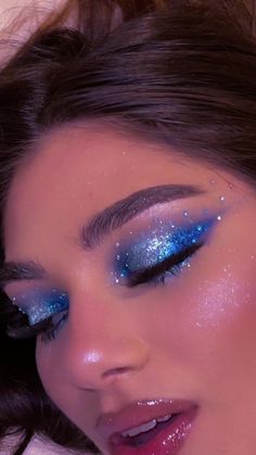 Festival Make Up, Concert Makeup, Rhinestone Makeup