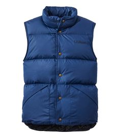 Adults' Bean's Trail Model Down Vest '82 | Vests at L.L.Bean Men's Vests, Chemical Guys, Mens Items, Mens Vests, Outerwear Vest, Down Vest, Feature Light, Modern Fabric, The Next Generation