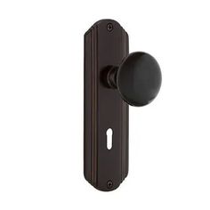 an image of a black door handle on a white background