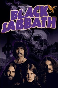 the poster for black sabath