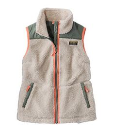 #LLBean: Women's Bean's Sherpa Fleece Vest Men's Fleece Vest, Fleece Vest Women, Womens Sherpa, Mens Sherpa, Sherpa Vest, Mens Apparel, Outerwear Vest, Fleece Vest, Mens Fleece