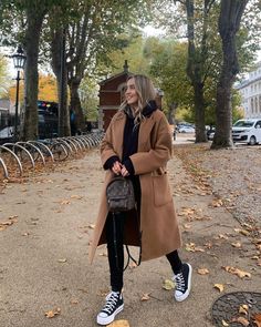 Winter In Dublin Outfits, Causal Loafer Outfits, Comfy Shoes Outfit, Disney Autumn Outfit, Peacoat Womens Outfit Casual, Dublin Outfit Fall, Nyc Winter Outfits 2023, Long Peacoat Outfit, Dublin Outfit Winter