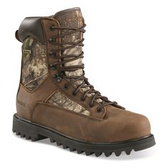 PRICES MAY VARY. ALL-PURPOSE BOOTS – Our hunting boots for men are designed for the hard-working guys out there. Great all-purpose boots, perfect for a hunt, scouting, or simply tackling chores outside, they’ve got you covered STAY WARM AND COMFORTABLE – These insulated boots feature 400 gram Thinsulate Insulation for chill-stopping warmth. A padded tongue and collar add additional comfort WATERPROOF BREATHABLE MEMBRANE – Waterproof boots with a breathable membrane that keeps water out while all Durable Waterproof Hunting Boots, Gore-tex Waterproof Boots For Hunting In Winter, Durable Gore-tex Waterproof Boots For Hunting, Insulated Gore-tex Waterproof Boots For Hunting, Gore-tex Hunting Boots With Reinforced Toe, Insulated Boots, Rugged Boots, Hunting Boots, Men’s Boots