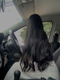 Aesthetic Long Black Hair, Healthy Hair Aesthetic Black, Healthy Long Black Hair, Healthy Long Hair Aesthetic, Dark Healthy Hair, Black Long Hair Aesthetic, Long Dark Hair Aesthetic, Healthy Dark Hair, Long Healthy Hair Aesthetic