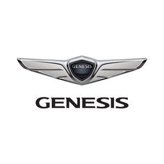 the logo for genesis is shown on a white background