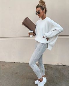 👟 Discover 20+ Athleisure Outfits every fashion influencer is loving! From Chic Athleisure Outfits that transition seamlessly from the gym to the streets, to Cute Gym Outfits that keep you stylish while you workout. Whether you're curating a sleek Athleisure Capsule Wardrobe, rocking Black Athleisure Outfits, or looking for the perfect Sporty Fall Outfits, I've got you covered. These Classy Athleisure Outfits are perfect for any season, especially those effortless Summer Athleisure Outfits th... Friday Wear, Legging Outfits, Looks Chic, Sporty Outfits, Active Wear Outfits, Athletic Outfits, Wearing Clothes, Workout Wear