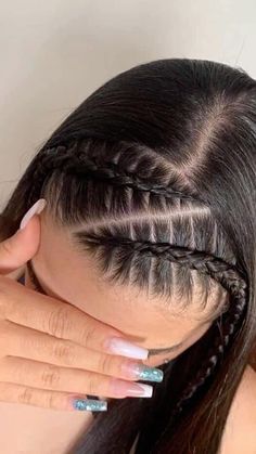 Mekap Mata, Rave Hair, Curly Hair Styles Easy, Hairdos For Curly Hair, Hair Ponytail Styles, Curly Girl Hairstyles, Hairdo For Long Hair, Hair Stylist Life, Sleek Hairstyles