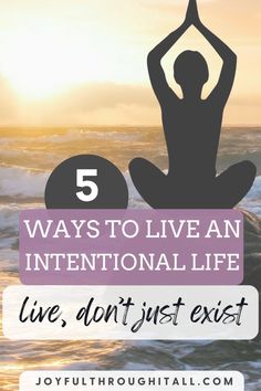 How to live intentionally How To Live Intentionally, Live Intentionally, Living Intentionally, Intentional Life, Reinvent Yourself, Goals Inspiration, Vision Board Manifestation, Success Affirmations, Manifestation Law Of Attraction